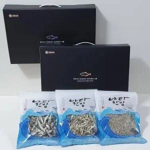 통영멸치 3종 선물세트 2호(대멸치200g+중멸치200g+세멸치250g)