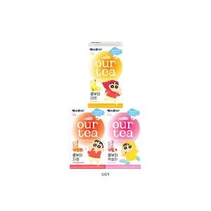 [짱구콜라보] 쟈뎅 콤부차 복숭아 10P+자몽 10P+레몬 10P (+코스터 증정)