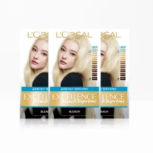 로레알파리 엑셀랑스 블리치(탈색제) 3개