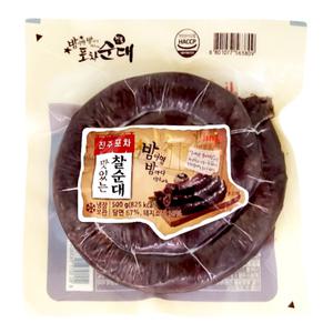 진주 포차 맛있는 찰순대 500g/냉장