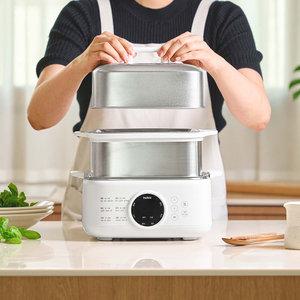 올스텐 멀티쿠커 스마트 전기찜기 3단 멀티쿡 전기냄비