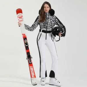 남자 여자 스키복 남성 여성 보드복 세트 여성용 겨울 재킷 및 바지-30 ℃ 스키 슈트 따뜻한 10k 방수 스노