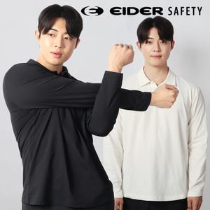 아이더 세이프티 등산 티셔츠 상의 봄 여름 긴팔 등산복 기능성 단체 카라티