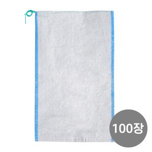 수입 마대 10kg -100장 PP 자루 포대 푸대 포장 폐기물 재활용 쓰레기 분리수거 쌀 옥수수 벼 보리 고추 식품 곡물 미곡 정곡 정미소 곡식 도정 소금