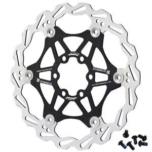 MTB 산악 도로 브레이크 플로팅 Dymoce 장착된 볼트 자전거용 자전거 로터 디스크 6개가
