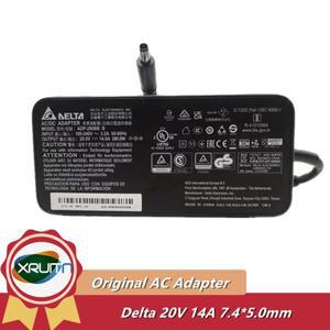 오리지널 델타 ADP-280BB B 280W 14A 7.4x5.0mm AC/DC 어댑터, MSI GE75 레이더 9SG/RTX2080 시리즈 전원