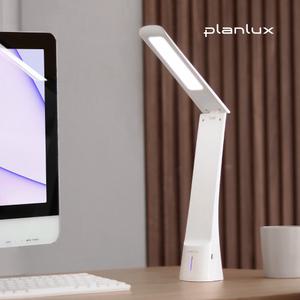 플랜룩스 폴디 무선 LED스탠드 접이식 휴대용 책상스탠드 침대 독서등 조명