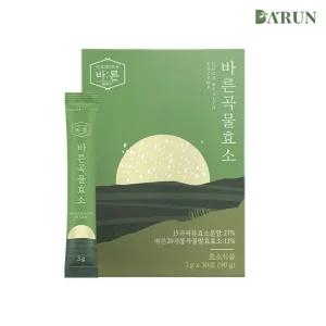[바른] 저분자 20곡 통곡물 효소 프로바이오틱스 30포x1박스 총 30포)