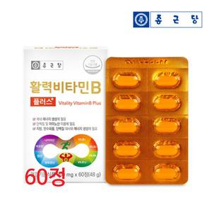 종근당 활력 고농축 비타민B 비타민비 수용성 에너지 직장인 학생