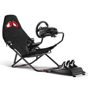 G920 G29 G923용 RACGT 레이싱 시뮬레이터 콕핏, 스러스트마스터 T248X T248 T300 T150 458 TX Xbox PS5 PS4 PC(블랙)용 폴더블