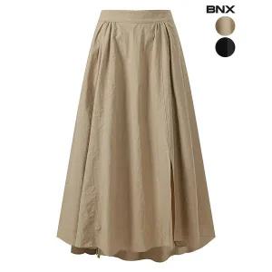 [하프클럽/BNX]여성 핀턱 뒷밴딩 플리츠 스커트