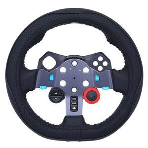 듀오듀오블링 D 스티어링 휠 커버 레이싱 게임 액세서리 10.6인치 27cm PC, Xbox One Series X/S, g920 x920 G29 g923 g27 g25, PS4, PS3, PS5, 닌텐도 스위치(블랙)