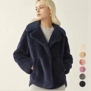 테일러드 카라 리얼 양모 쟈켓 L_MCF4JK60920