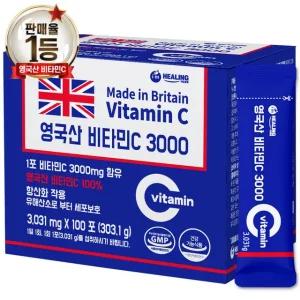 아임힐링 영국산 비타민C 3000 100포