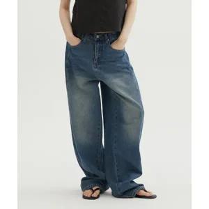 스파오 SPAO 여성 벌룬 와이드 진_SPTJF49G52 SPTJF49G52 729926