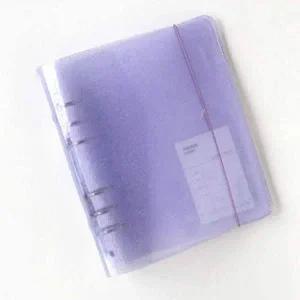 [오너클랜]다이어리 커버 작은 기록 투명 정리 케이스