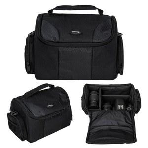 소니, 니콘, 캐논, 올림푸스, 펜탁스, 파나소닉, 삼성 및 기타 SLR 카메라 캠코더용 Ultimaxx 대형 휴대용 케이스/가젯 가방