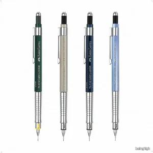 전문가용 0.5mm 제도샤프 고급 메탈 널링 그립 정밀 필기 드로잉 스케치용
