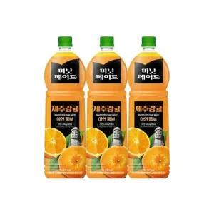 미닛메이드 제주감귤 1.5L 낱개 3페트