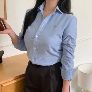 [폴로랄프로렌]레귤러핏 긴팔 옥스포드 셔츠 여성용 211-891377