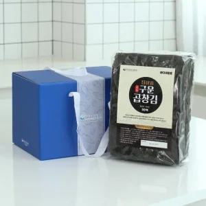 앞뒤로 두번구운 재래곱창김 선물세트 100매
