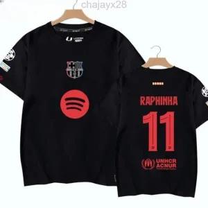 신품마켓 24-25 바르셀로나 하피냐 티Shirts 라리가 바르샤 축구 유니폼 성인 유소년 반 1951214