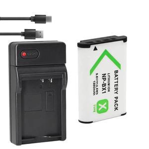 NP-BX1 NP BX1 Bx1 배터리 및 고속 충전기 박스, TF 카드 스토리지, 소니 ZV-1 DSC-RX100 WX500 HX300 AS30
