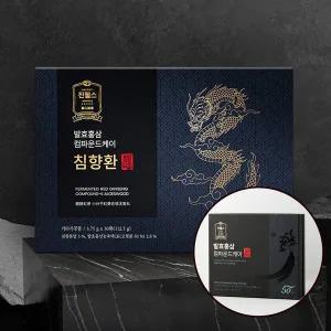 [행사] 진웰스 발효홍삼 컴파운드케이 침향환(쇼핑백증정) + 진웰스 발효홍삼 컴파운드K 스틱30포 (추가...
