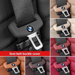 2Pcs 자동차 좌석 벨트 버클 클립 보호 BMW X3 X5 M5 M3 E46 E90 E60 F10 E39 F30 E36 G30 E87 E70 용 스크