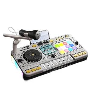 미니 디제잉 기계 입문용 휴대용 턴테이블 DJ 장비 소형