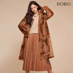 [최초기획가 159만원/ROBO] 로보 리버시블 후드 탈부착 무스탕