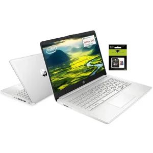 HP 14인치 학생용 노트북 인텔 프로세서 N150최대 3.6GHz 8GB RAM 192GB 스토리지128GB UFC + 64GB Ghost M