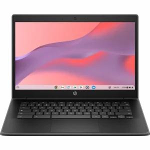 HP Fortis G1i 14인치 크롬북 HD 인텔 N시리즈 N1504GB 64GB 플래시 메모리 영어 키보드 제트 블랙 스마트