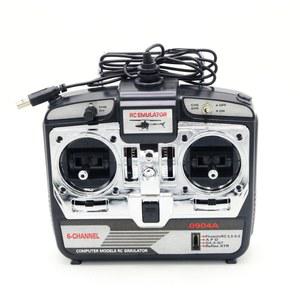 JTL0904A 6CH RC 비행 시뮬레이터 지지대 Realflight G7 Phoenix 5.0 XTR 리모컨 헬리콥터 고정익 드론 (MODE1)