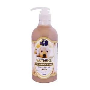 뉴벨버드 샴푸 린스 강아지 겸용샴푸 750ml 오트밀 강아지 목욕용품 샴푸린스 샴푸 린스