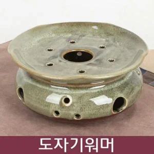 [셀러에이드]도자기주전자 도자기워머 L 티워머 보온 차데우기