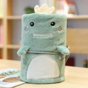 극세사 무릎담요(공룡)