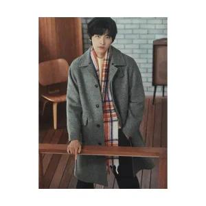 BEANPOLE MEN 발마칸 솔리드 코트 그레이 (BC4X30C213) BC4X30C213