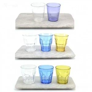 투명 플라스틱 PC 냉장고 물컵 물잔 주스컵 음료컵 용량 약 190ml 225ml 250ml_22925982