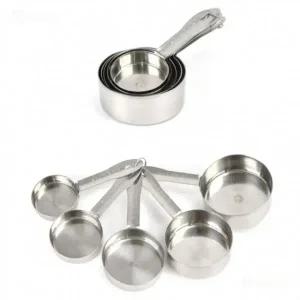 스텐 27종 손잡이 계량컵 계량스푼 5종 세트 50ml 66.7ml 100ml 150ml 200ml_22931211