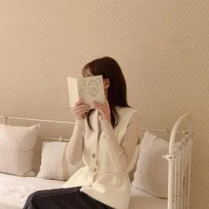 [신세계라이브쇼핑][옷자락] 여성 클래식 금버튼 허리 퍼 조끼 베스트