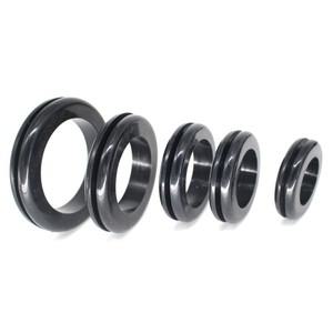 새로운 고품질 고무 그로멧 ID 25mm 30mm 검정색 와이어 보호기 링 케이블 가스켓 블랭킹 O 모양 씰