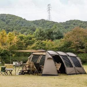 코베아 4인용 대형 터널 텐트 고스트 팬텀 캠핑 장박