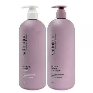 암웨이 새티니크 인텐시브 리페어 샴푸 + 트리트먼트 750ml