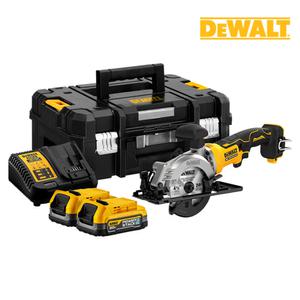 디월트 DCS571E2T 20V MAX 충전 원형톱 1.7Ahx2개