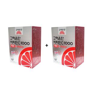 고려은단 비타민C1000 이지 + 비타민D 600mg x 120정 (2box)