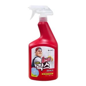 엘지생활건강 홈스타 맥스프레쉬 착붙는 락스 세정제 750ml 4개 / 욕실 물때 찌든때 곰팡이제거 세제