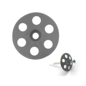 디스크화스너 8mm 회색 1봉지 200개입 콘크리트 칼블럭 칼브럭 조립 나사 나사못 스치로폴 타격앙카 고정