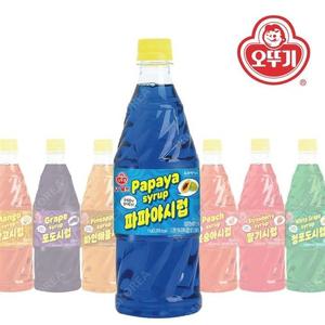 오뚜기 파파야시럽 1kg 슬러시 원액 음료
