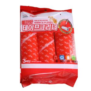 리벤스 빨간맛 펫용 돌돌이 사선컷팅 테이프크리너 리필 15개